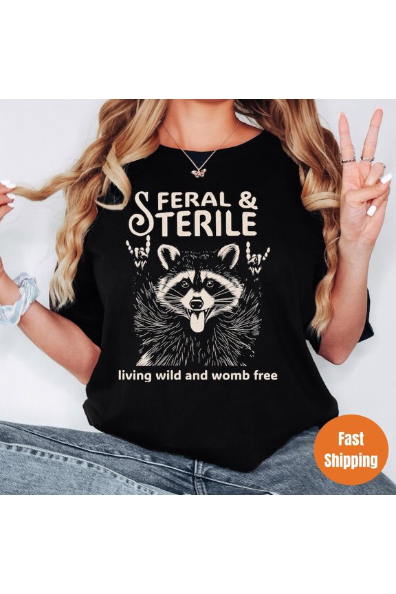 Mindful Living Graphic Shirt, Forest Animal Design, Minimalist Lifestyle Theme, Unisex Cotton