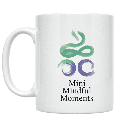 Mindful Moments Matter - Mindfulness Meditation Seeker - 11 oz Ceramic Coffee Mug
