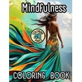 thumbnail image 1 of Mindfulness Coloring Book: 40 Calming Pages with Humorous Quotes and Inspirational Affirmations for a Positive Mindset. , (Paperback), 1 of 1