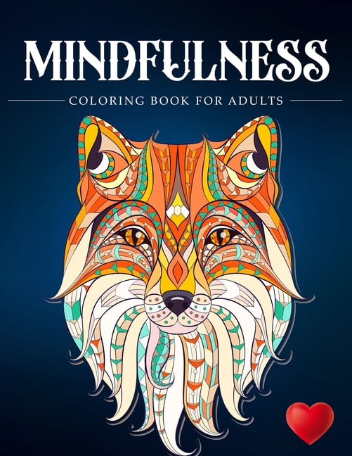 Stress Relief Coloring Book for Adults: 49 Mindfulness Stress Relieving  Coloring Book For Adults Relaxation