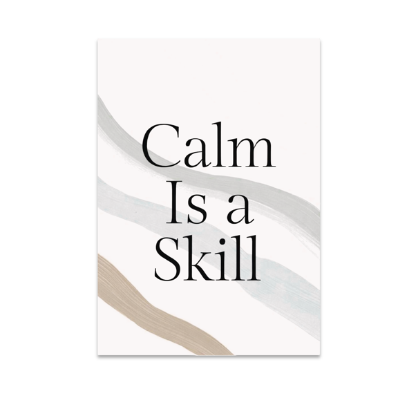 Mindfulness Wall Art - Meditation Enthusiast - 13x19 Poster Print