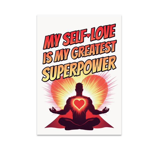 Mindfulness Wall Art - Meditation Enthusiast - 13x19 Poster Print