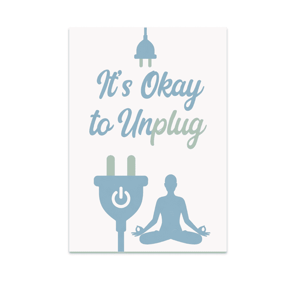 Mindfulness Wall Decor - Meditation Enthusiast - 13x19 Poster Print