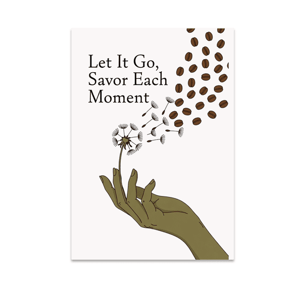 Mindfulness Wall Decor - Mindful Living Enthusiast - 13x19 Poster Print