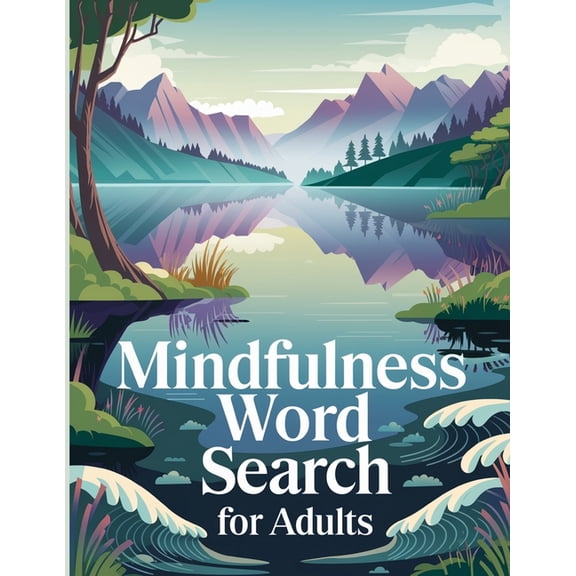 Mindfulness Word Search Book for Adults, (Paperback)