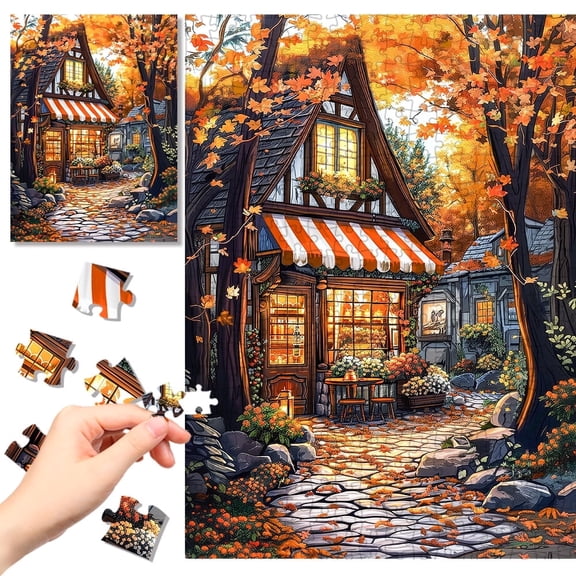 Mindfulness Zen Flow 500 Piece Art Jigsaw Puzzles - Challenging Adult Brain Teaser, Team-Building Challenge with Premium Thick Pieces & Party Gift Idea PTDA014S