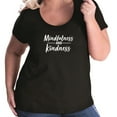thumbnail image 1 of Mindfulness and Kindness Womens Plus Size Scoopneck T, 1 of 1