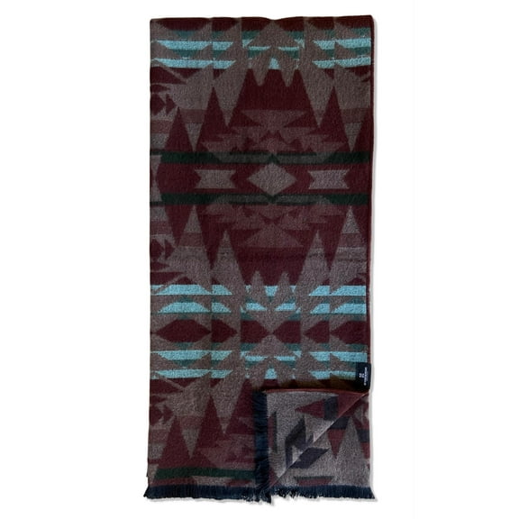 Mindo Throw - Maroon