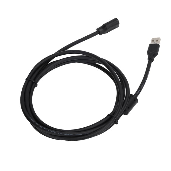 Mindpure Premium Data Connection Line Male to Female USB 2.0 Extension Cable, 6.56 ft / 2m Length, Durable PVC Copper Cord for Computer, Keyboard, and Mouse, Black[cite: 1]