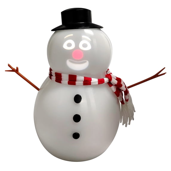 ANIMAT3D FrostByte (Mr. Chill) Talking Animated Blink Snowman with Built in Projector & Speaker Plug'n Play