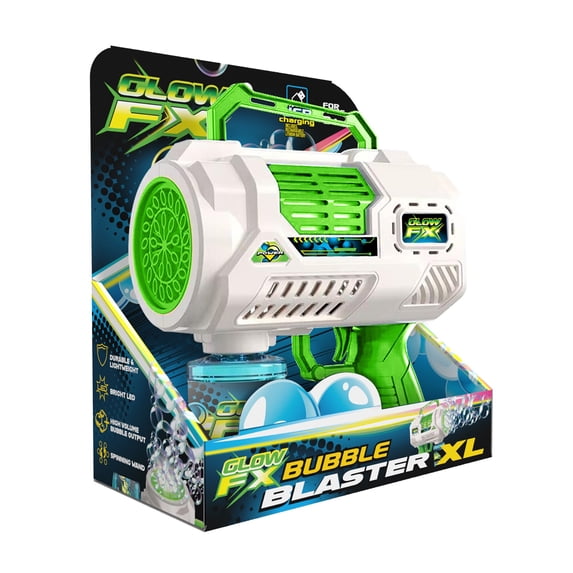 Mindscope Bubble Blaster with LED Lights and 70 Bubble Jets That Blasts Bubbles