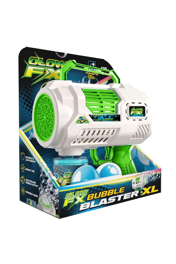 Bubble Blaster with LED Lights and 70 Bubble Jets That Blasts Bubbles