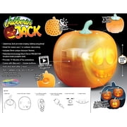 Mindscope Jabberin Jack Talking Animated Pumpkin with Built in Projector & Speaker Plugn Play
