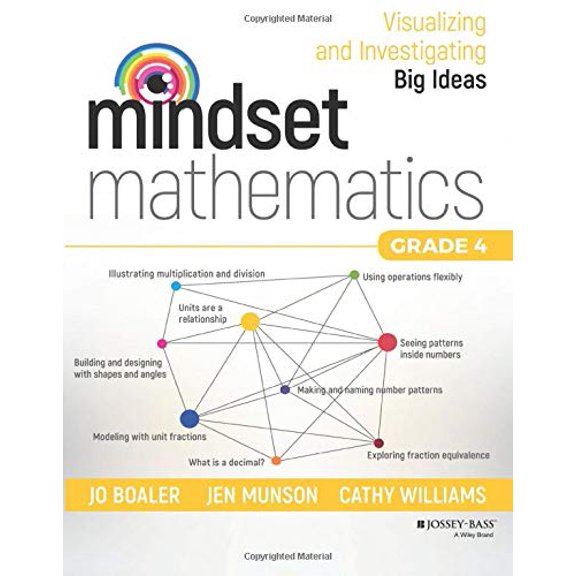 Pre-Owned Mindset Mathematics: Visualizing and Investigating Big Ideas, Grade 4 (Paperback) 1119358809 9781119358800