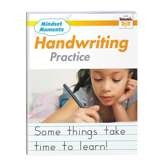 Mindset Moments: Mindset Moments: Manuscript Handwriting Practice Gr. 2-3 Reproducible (Paperback)