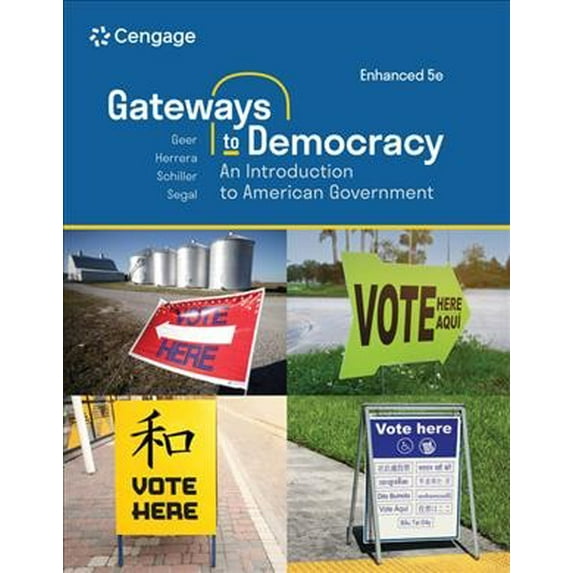 Pre-Owned Gateways to Democracy: An Introduction to American Government, Enhanced (Mindtap Course List) Paperback