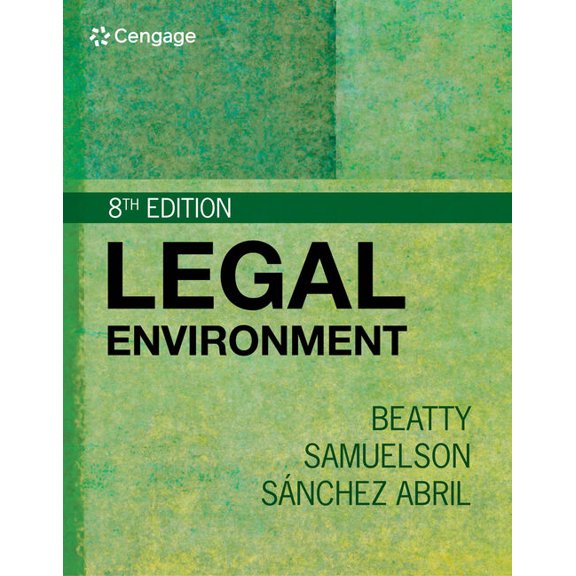 Mindtap Course List Legal Environment, (Hardcover)