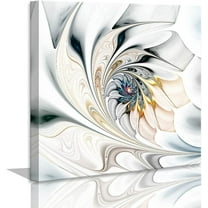 Mindunm Modern Decorations Abstract 14" x 14" Framed Canvas Art Prints