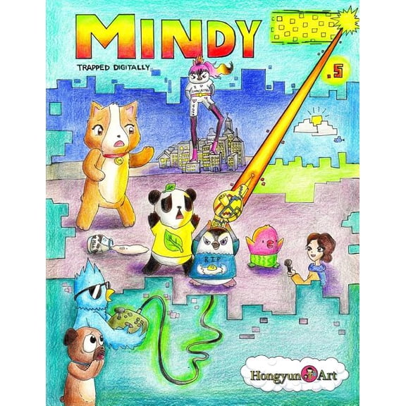 Mindy: Trapped Digitally: New Saga Comic Book 1.1, (Paperback)
