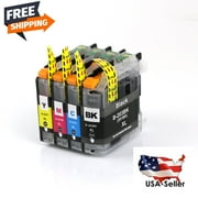 Compatible Ink Cartridge Replacement for Brother LC203XL LC203 XL LC201 MFC-J480DW MFC-J885DW MFC-J485DW MFC-J880DW (3 Colors + 1 Black)