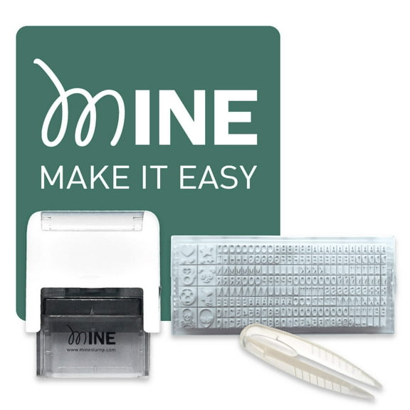 Mine Stamp Compact Clothes & Books DIY Marker Customizable Clothing for children