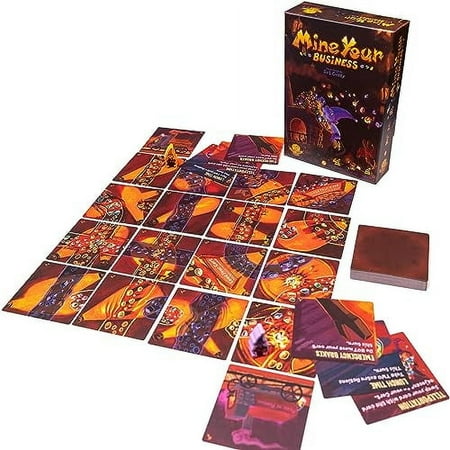 Mine Your Business: Strategic Card & Board Game by Envy Born Games (Pickaxe Edition)