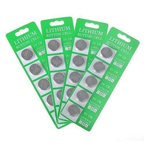MineTom LED -1 Lot of 20 CR2032 3 Volt Lithium Button Cell Coin Battery, Specially Made for LED Light