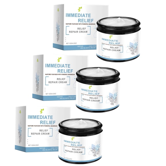 Mineart 2 Or 3 Pcs Moisturizing Cream Hydrating Nourishing For All Skin Types Daily Care Routine 4.23 Oz