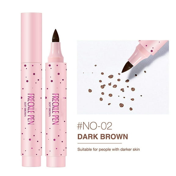 Mineart 2-Piece Freckle Pen Set Natural Fake Freckles For Daily & Party Makeup