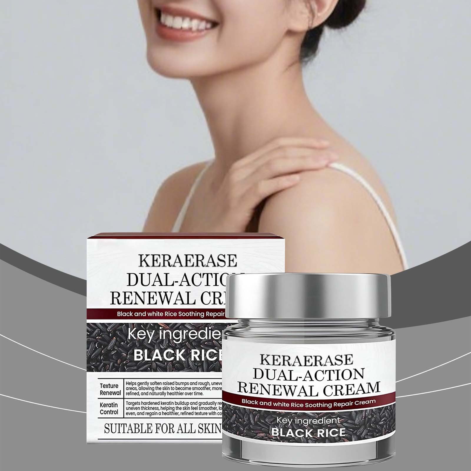Black And White Skin Tone Cream – 0.7 Oz, Dark Spot Corrector, Daily Face & Body