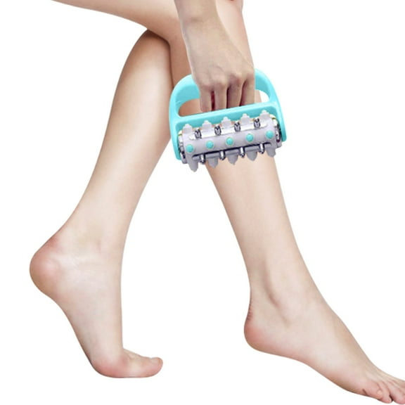 Mineart 360° Effort-Saving Rolling Massager Deep Tissue Massage Portable Design for Shoulder Back Leg Muscle Relaxation Home & Office Use