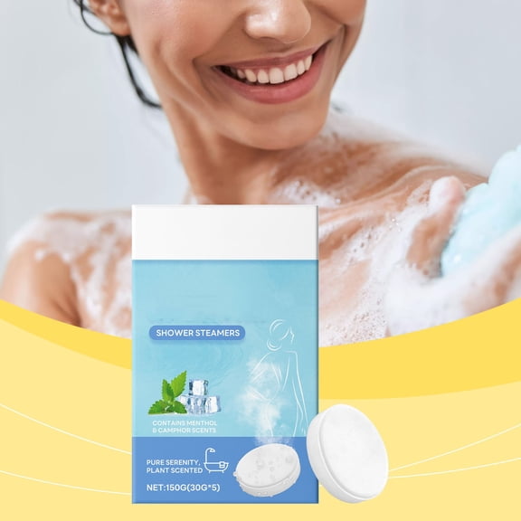 Mineart Aromatherapy Shower Steamer Tablets Relaxing Soothing Moisturizing For Daily Bath Care And Spa