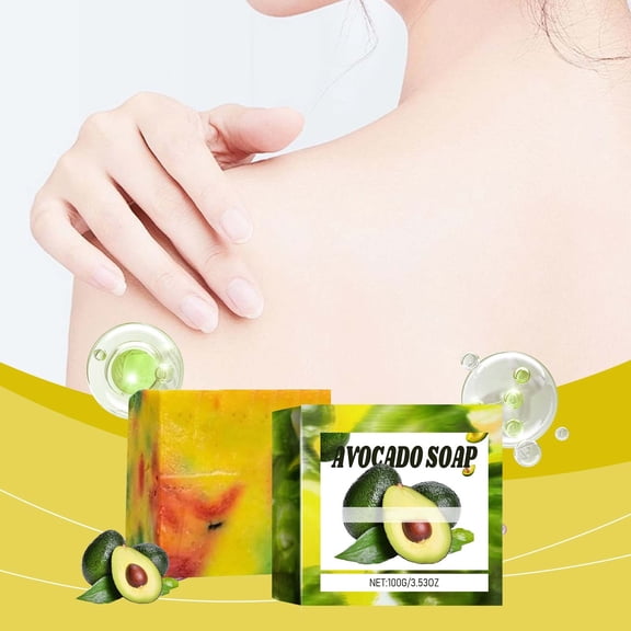 Mineart Avocado Soap Gentle Cleansing Moisturizing Daily Bath Care 3.53 Oz