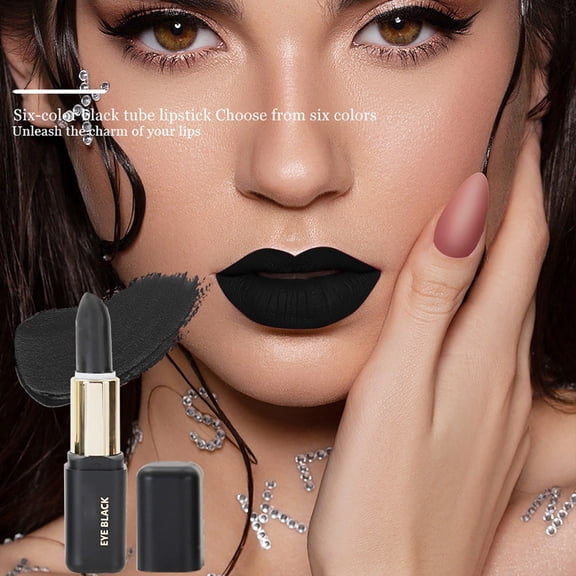 Mineart Black Face And Body Paint Stick Bold Color Easy Apply Daily Art And Makeup Product Shade 06