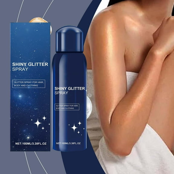 Mineart Body Shimmer Spray Sparkling Glow Lightweight Long-Lasting For Daily Wear And Special Events 3.38 Fl Oz
