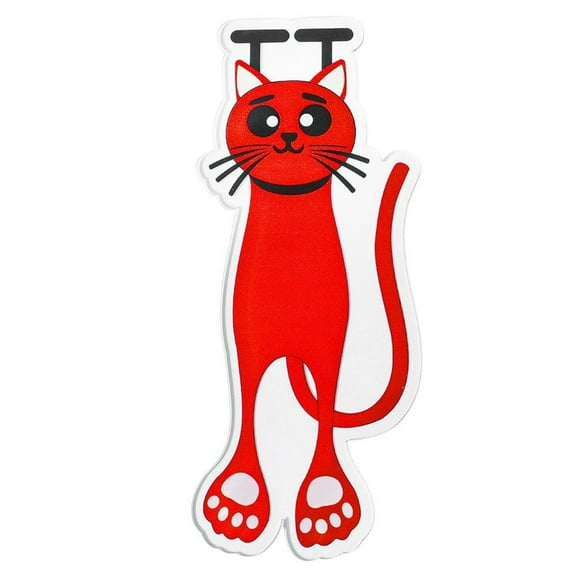 Mineart Cute Cat Bookmarks - Assorted Book Markers Clip Set for Women Teachers Students Book Lovers Reading, for School Office Home Supplies, Funny Cat Acryli Page Markers