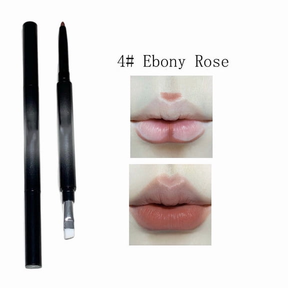 Mineart Dual-End Lip Liner & Brush Pencil Precise Defining Daily Lip Makeup