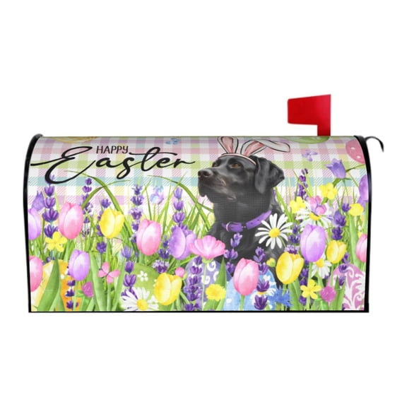 Mineart Easter Printed Mailbox Decorative Festive Design Durable Weather Resistant For Outdoor Yard Holiday Decoration
