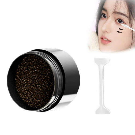 Mineart Eyeliner Stamp Auxiliary Tool, Dual Head Precision Stamp & Liner, One Step Winged Eyeliner, Waterproof Smudge Proof, Easy Makeup Tool for Beginner & Pro