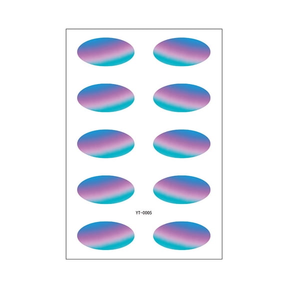 Mineart Eyeshadow Tattoo Sticker Temporary Body Art Daily & Party Accessory