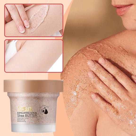 Mineart Gentle Exfoliating Body Scrub 100g Natural Plant Scrub Remove Dead Skin Moisturize Skin Smooth Body Texture For Bath Skincare Daily Use
