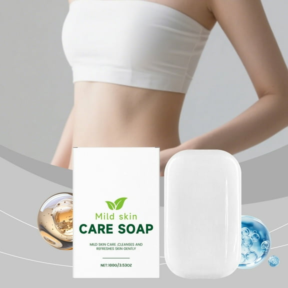 Mineart Gentle Unscented Cleansing Soap For Sensitive Skin Daily Body Care 3.53 Oz