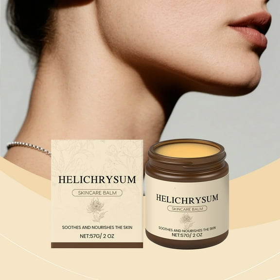 Mineart Helichrysum Skin Balm Deep Moisturizing Soothing Daily Skincare Treatment 2.01 Oz