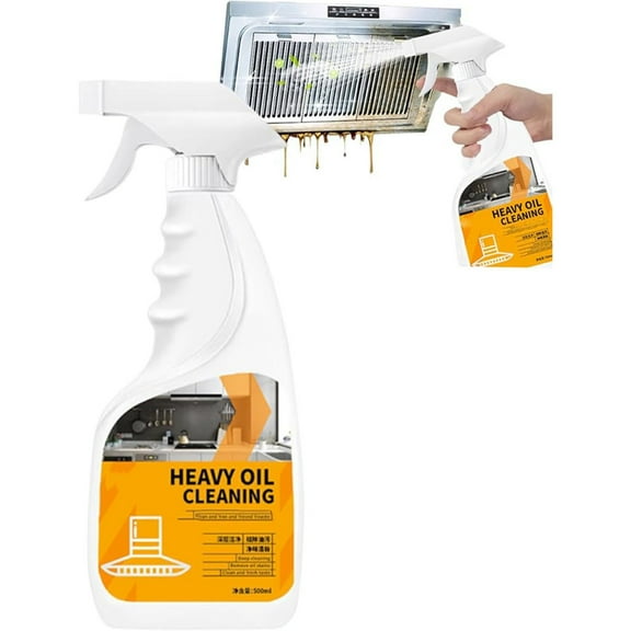 Mineart Kitchen Spray Cleaner and Degreaser, Antibacterial All Purpose Cleaning Spray for Kitchens, Countertops, Ovens 500ml