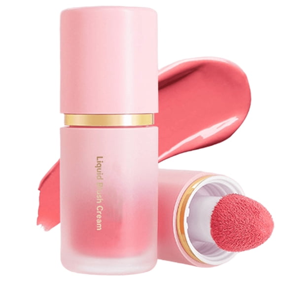 Mineart Liquid Matte Blush 0.18 Oz Natural Glow Long-Wear Daily Makeup