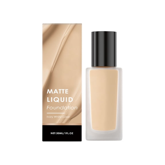 Mineart Matte Flawless Foundation Liquid 1.01 Fl Oz Oil-Control Long-Wear Daily Makeup