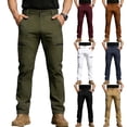thumbnail image 1 of Mineart Men's Casual Cargo Pants Drawstring Hiking Workout Tactical Joggers Sweatpants for Men with Multi-Pocket, 1 of 6
