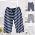 thumbnail image 1 of Mineart Men's Pajama Shorts Soft Sleepwear Plaid Pants Bottoms with Drawstring and Pockets Elastic Waistband Loungewear, 1 of 3