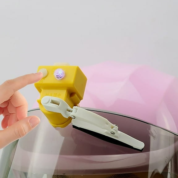 Mineart Motorcycle Helmet Windshield Wiper Rechargeable Waterproof Helmet Wiper Compatible with Most Visor with Battery