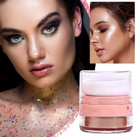 Mineart Multi-Function 3D Contour Highlight Shimmer Powder For Face Body Daily Makeup